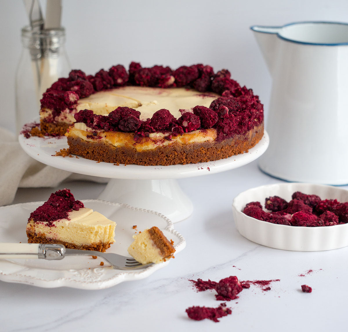 Ali's American White Chocolate & Cheese Pie | Devonport Chocolates