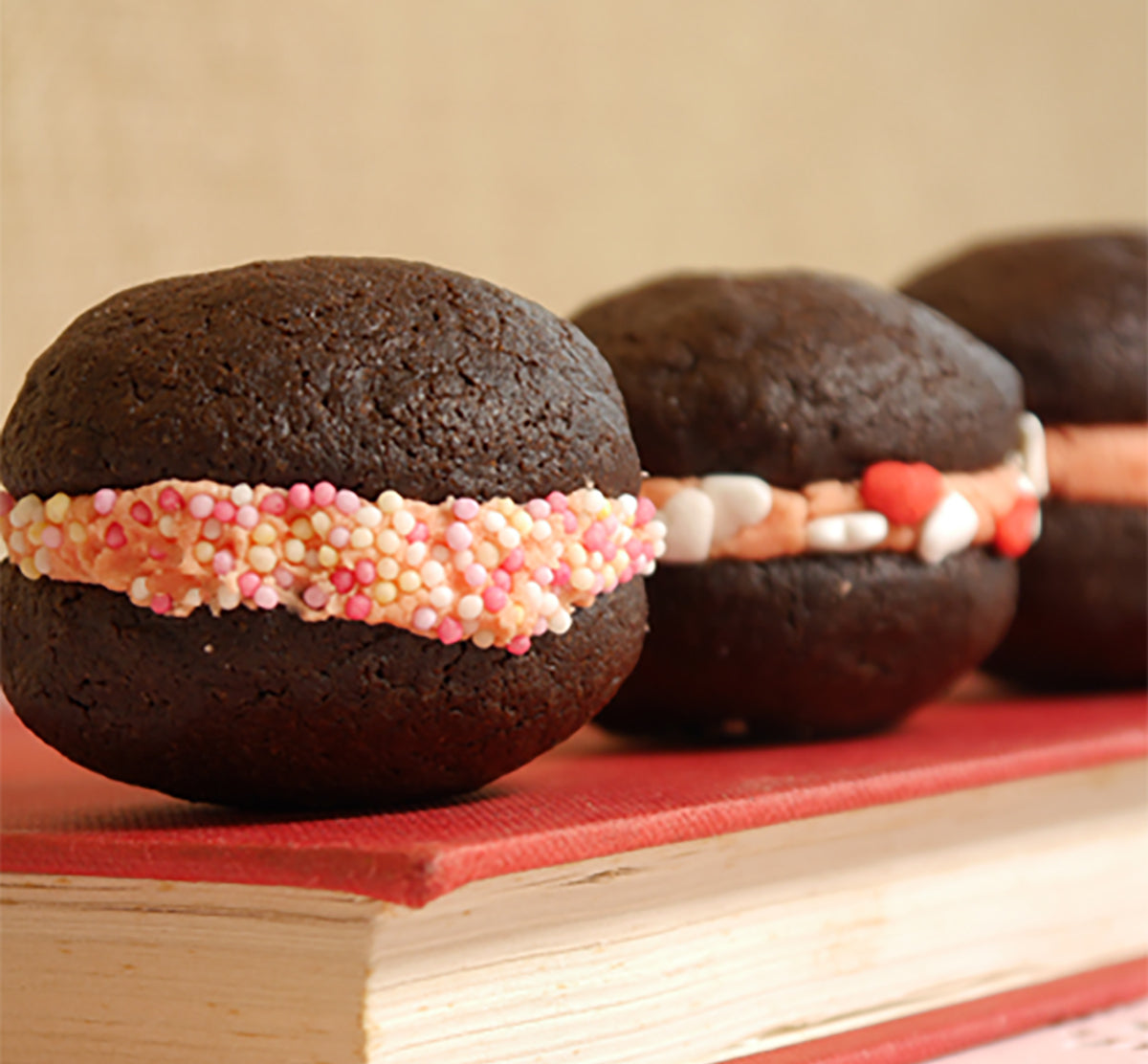 Delicious Butter 'Em Up Chocolate Cream Biscuits for Valentine's Day