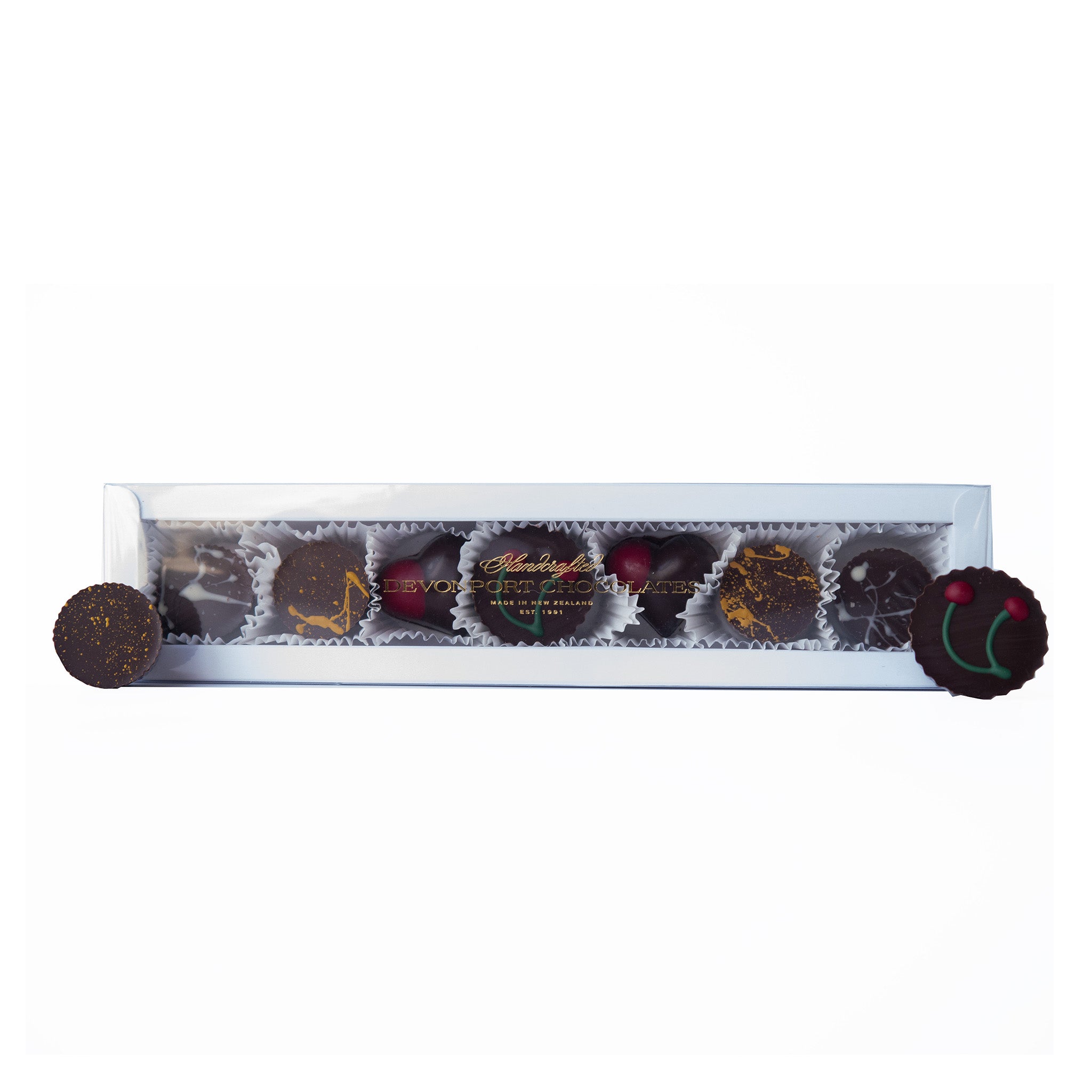 Summer Assortment, Dark Chocolate, 7 pieces