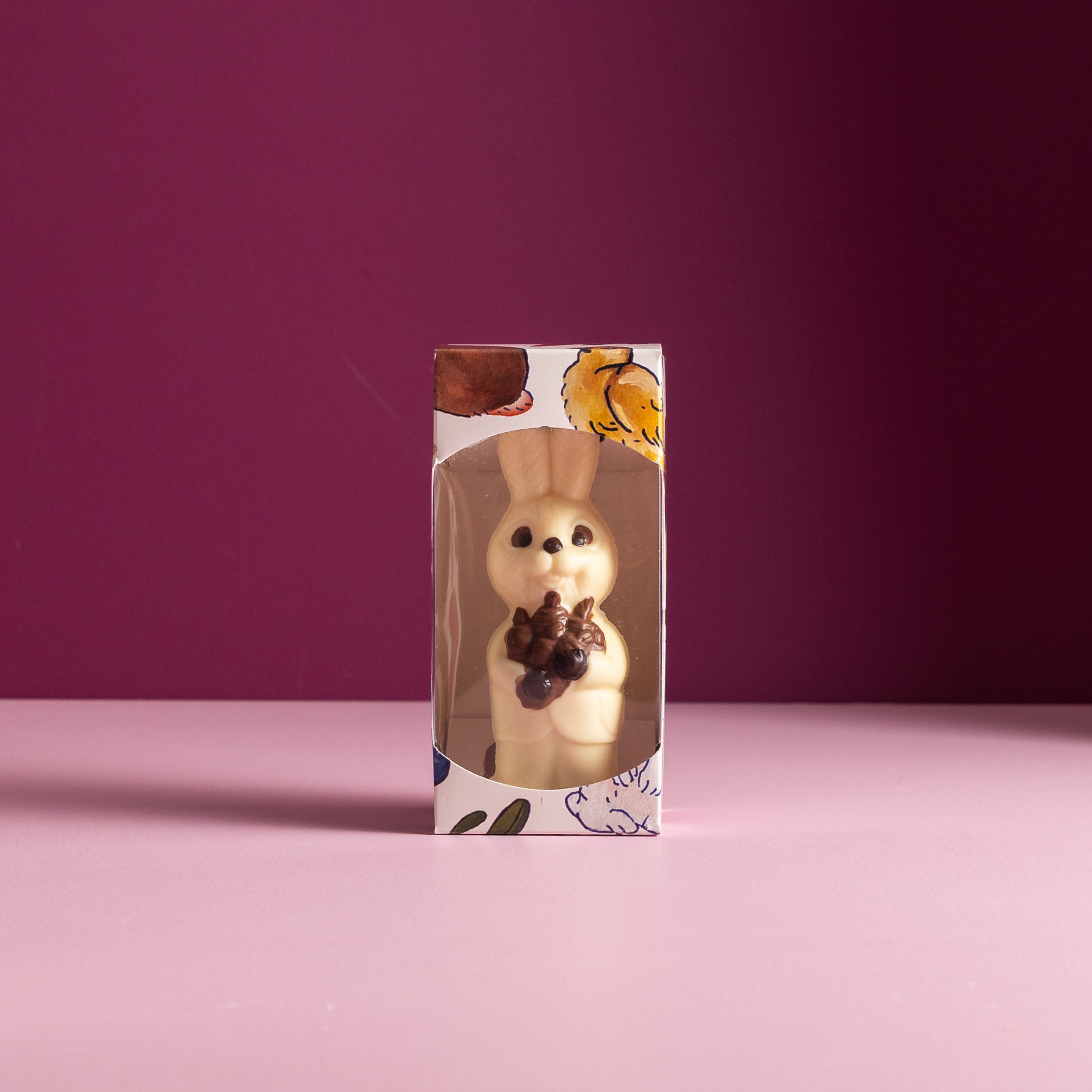 Binkie Chocolate Easter Bunny, White Chocolate