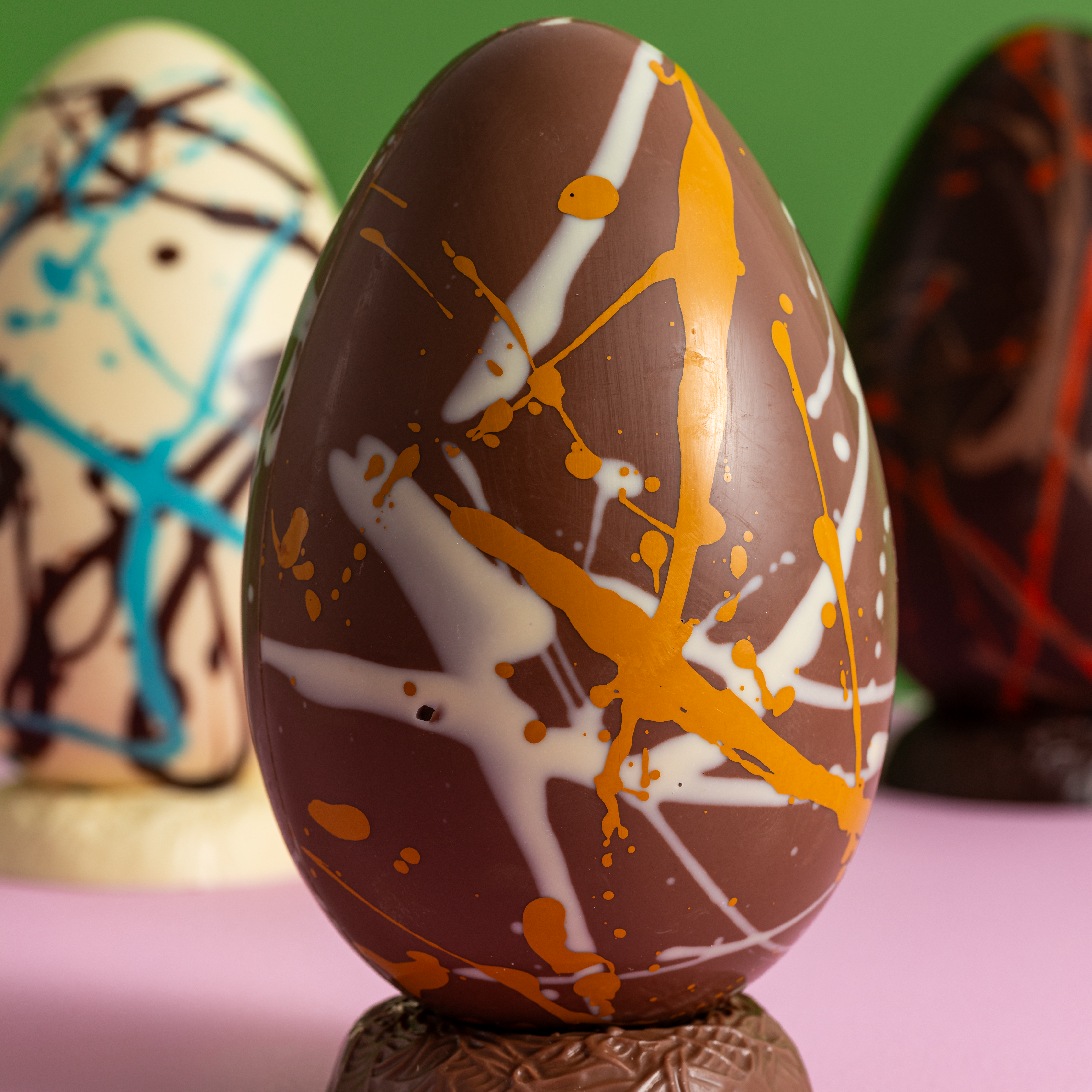Easter Egg, Graffiti, Milk Chocolate