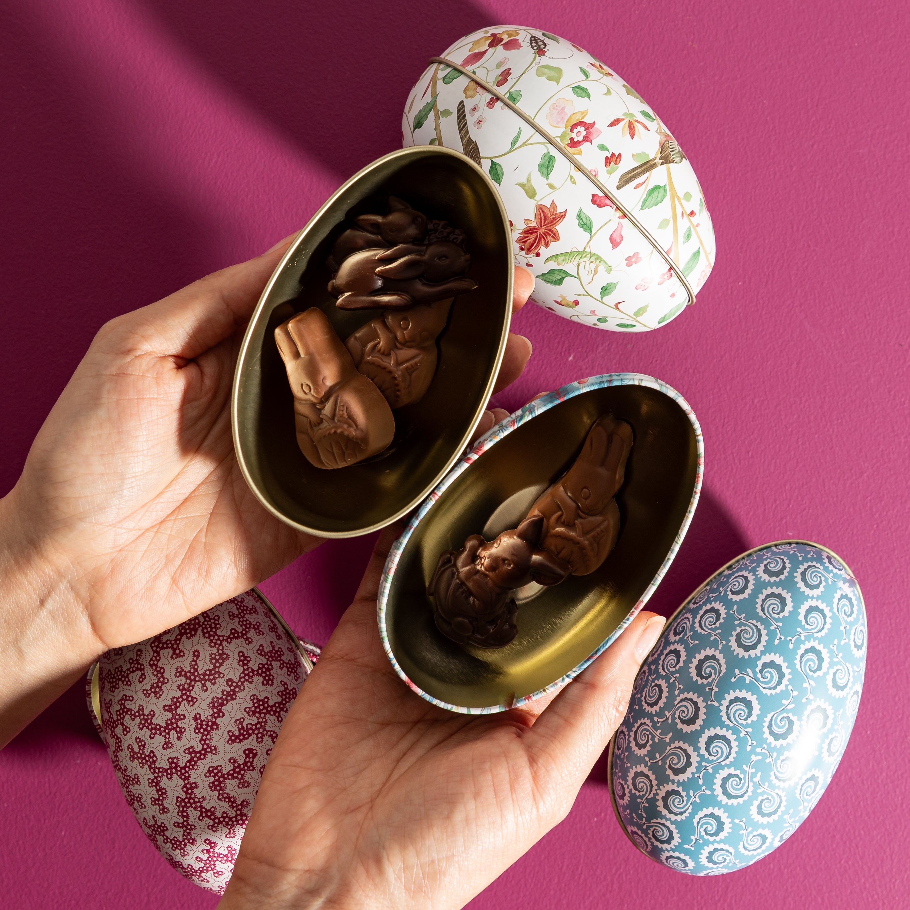 Easter, Egg Tin, Mixed Chocolate, Large