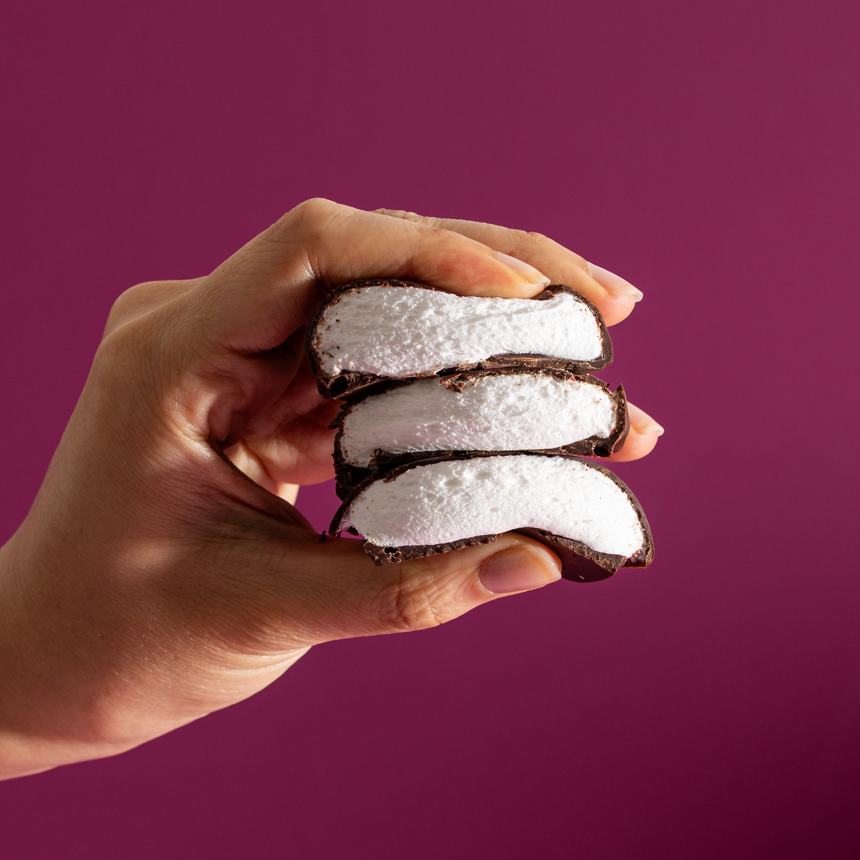 Easter, Marshmallow Eggs, Milk Chocolate, Bag of 3