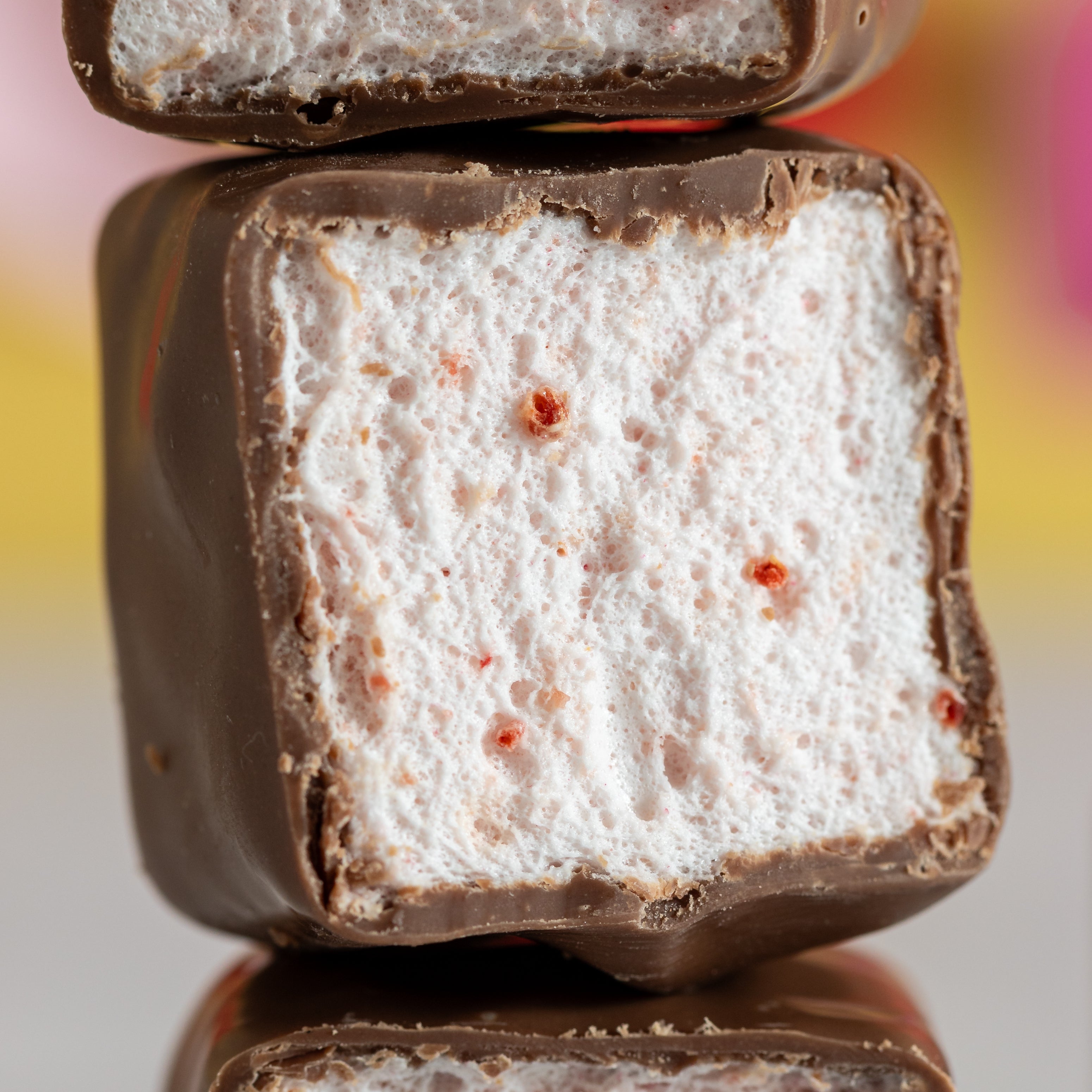 Valentine's, Milk Chocolate Covered Strawberry Marshmallow