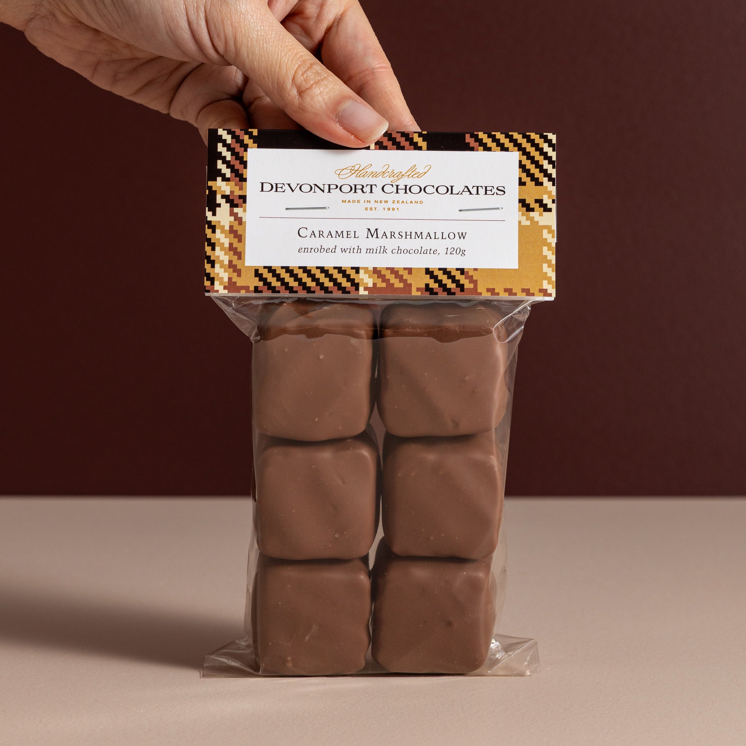 Father's Day, Milk Chocolate Covered Caramel Marshmallow
