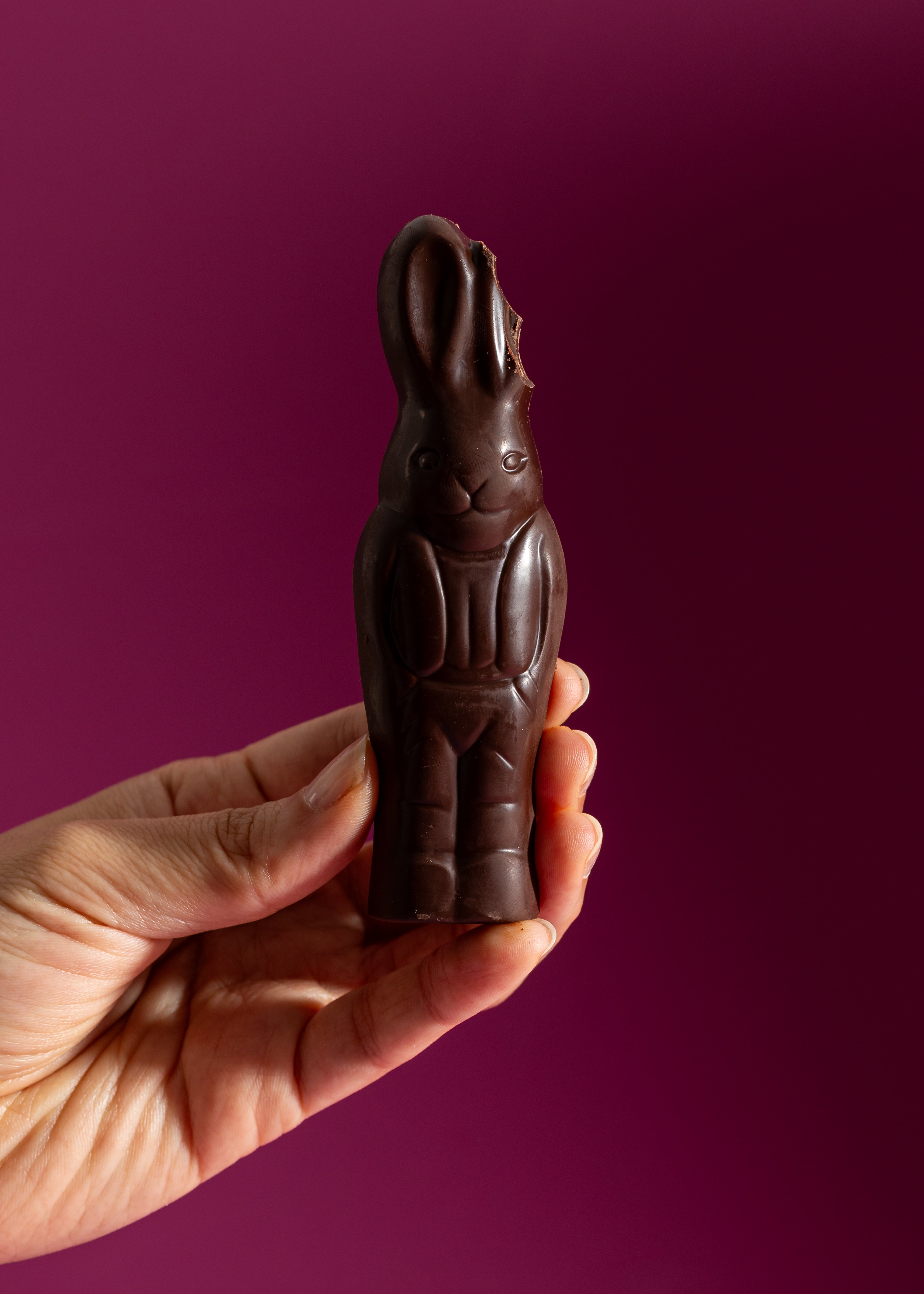 Easter Bunny, Foiled, Dark Chocolate