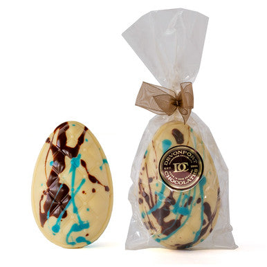 Easter Egg, Graffiti, White Chocolate, Petite