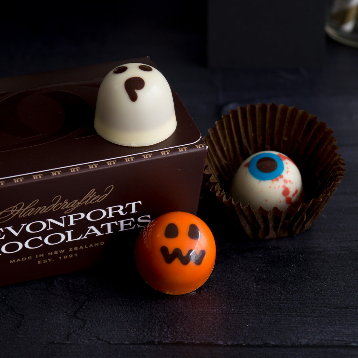 Halloween, Assortment, 9 Pieces | Devonport Chocolates