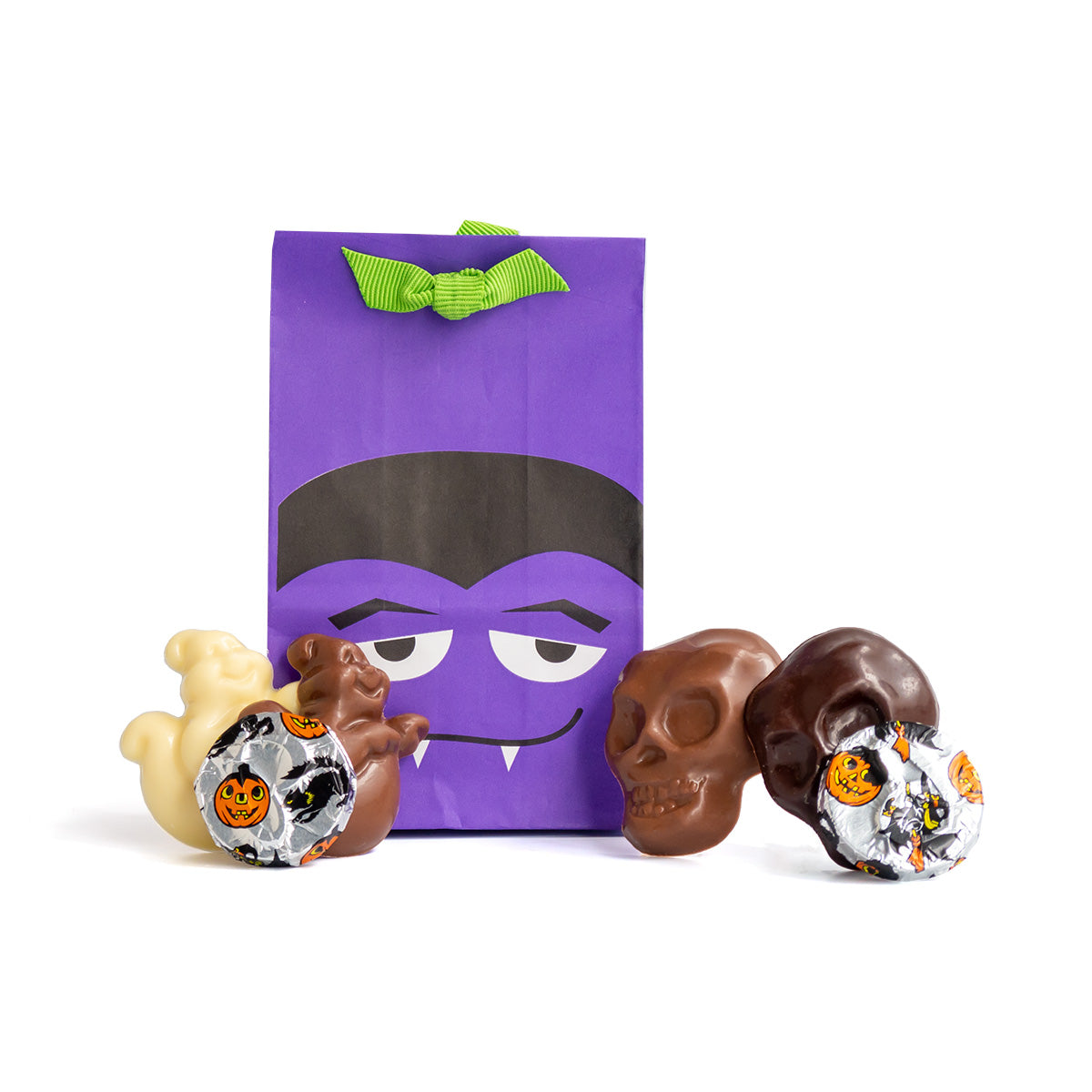 Halloween, Gift Bag Vampire Purple