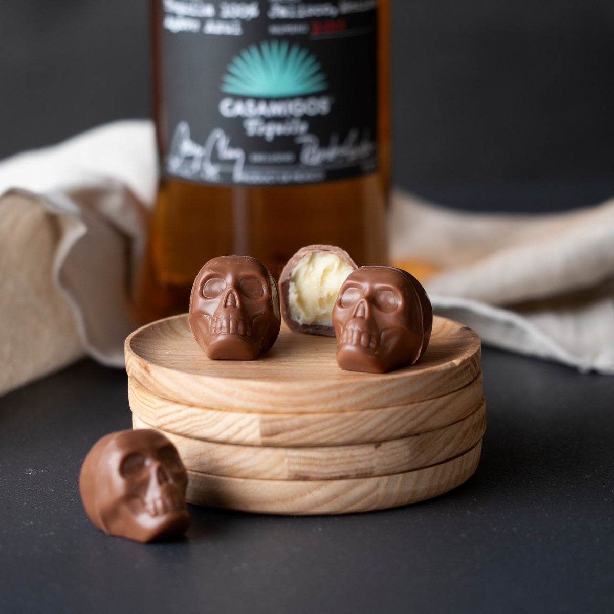 Halloween, Assortment, Tequila Skull, 6 Pieces | Devonport Chocolates