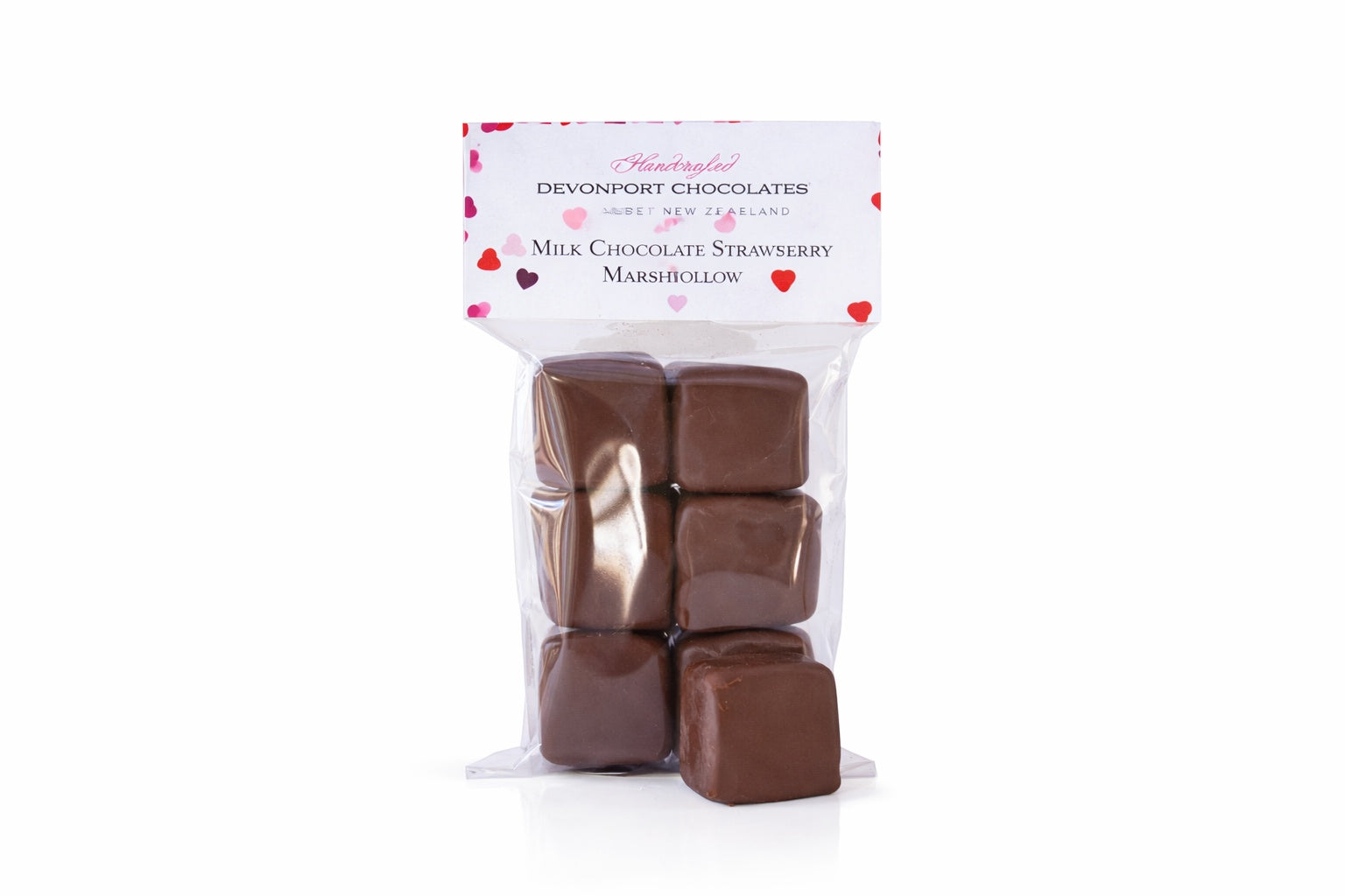 Valentine's, Milk Chocolate Covered Strawberry Marshmallow