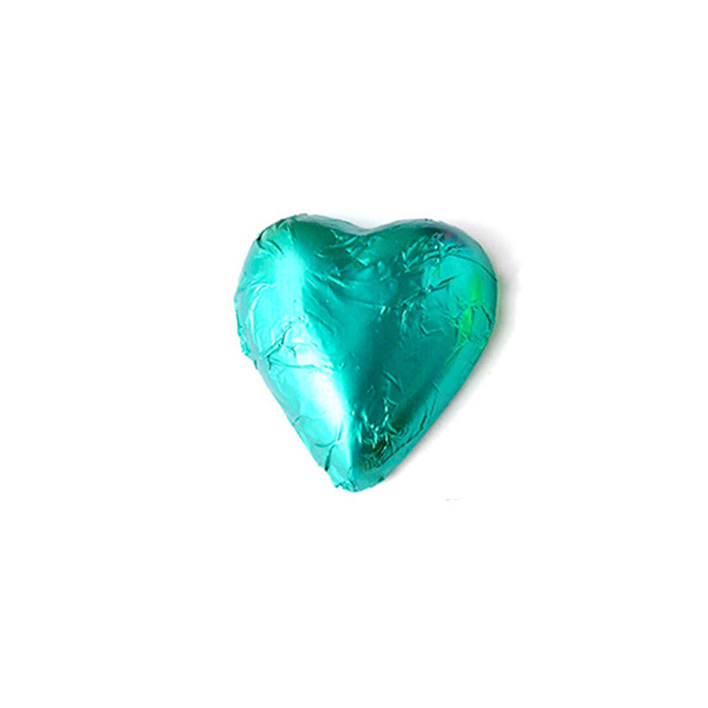 Dark Chocolate Hearts, Foiled, 115 pieces
