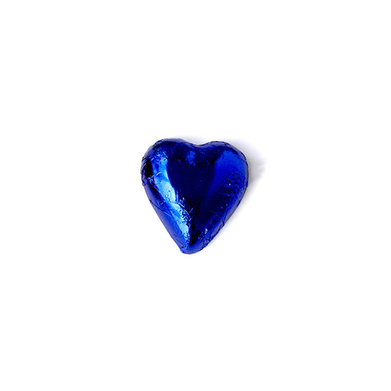 Dark Chocolate Hearts, Foiled, 115 pieces