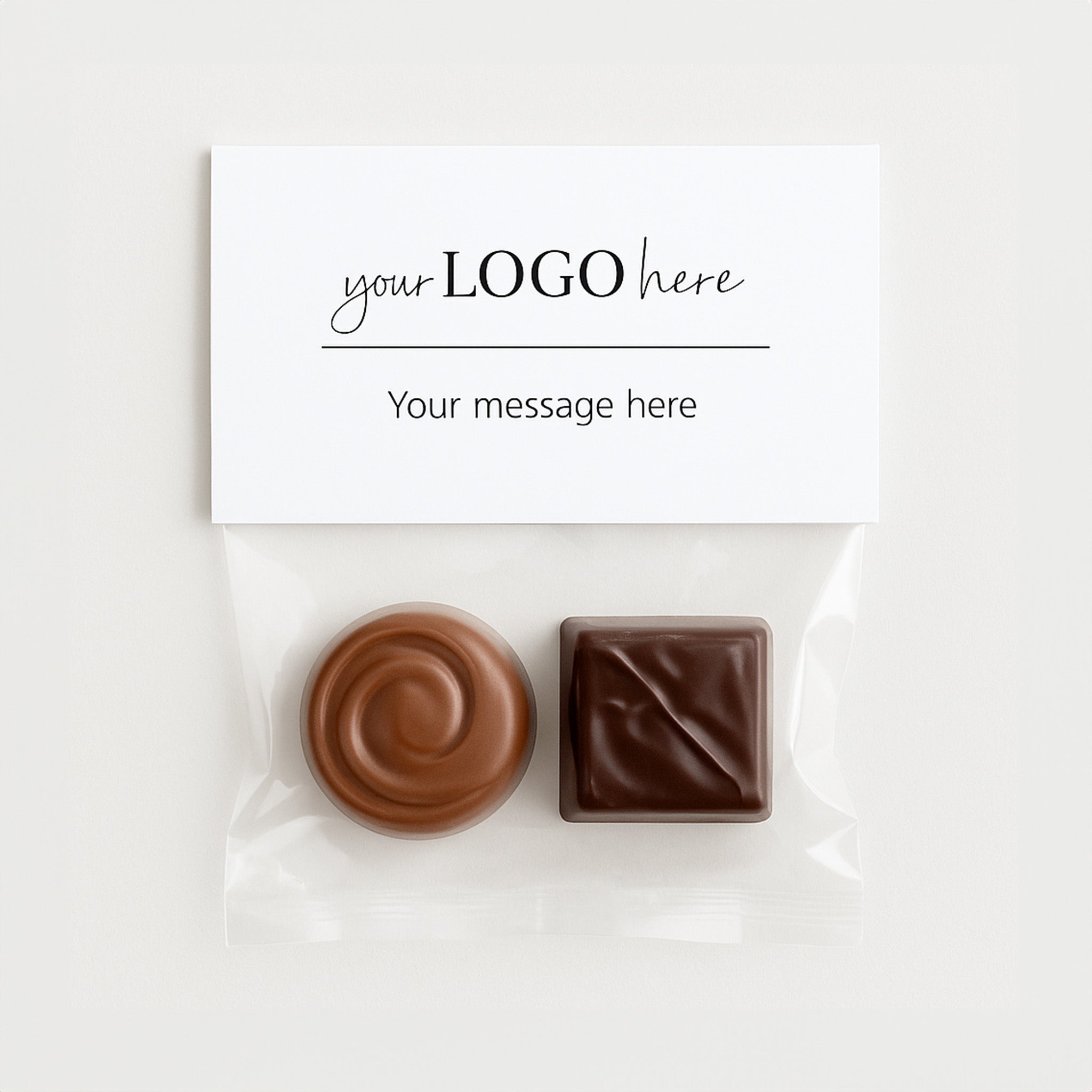 Branded Corporate, Bag of 2 Chocolates