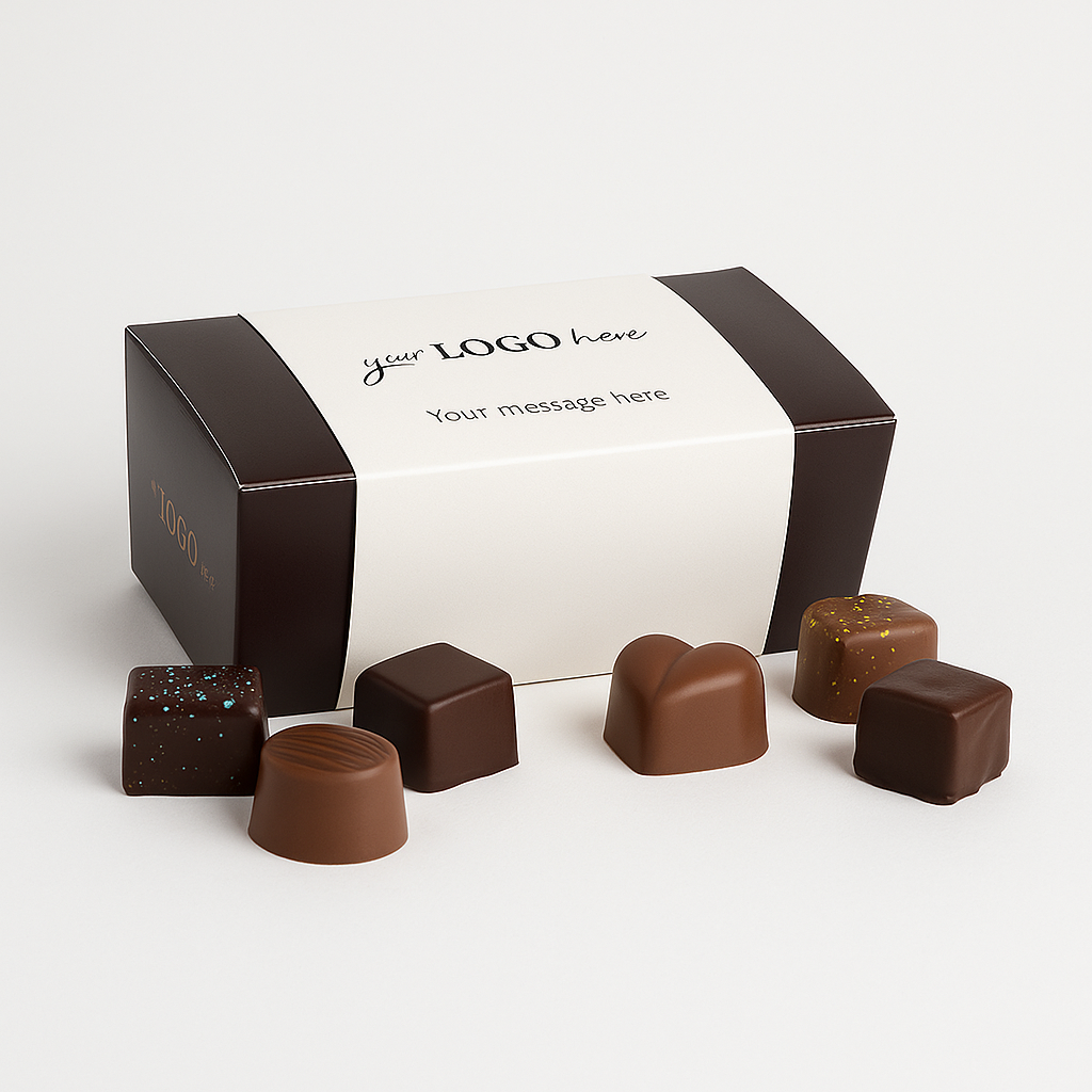 Branded Corporate Chocolate Assortment, 15 Pieces