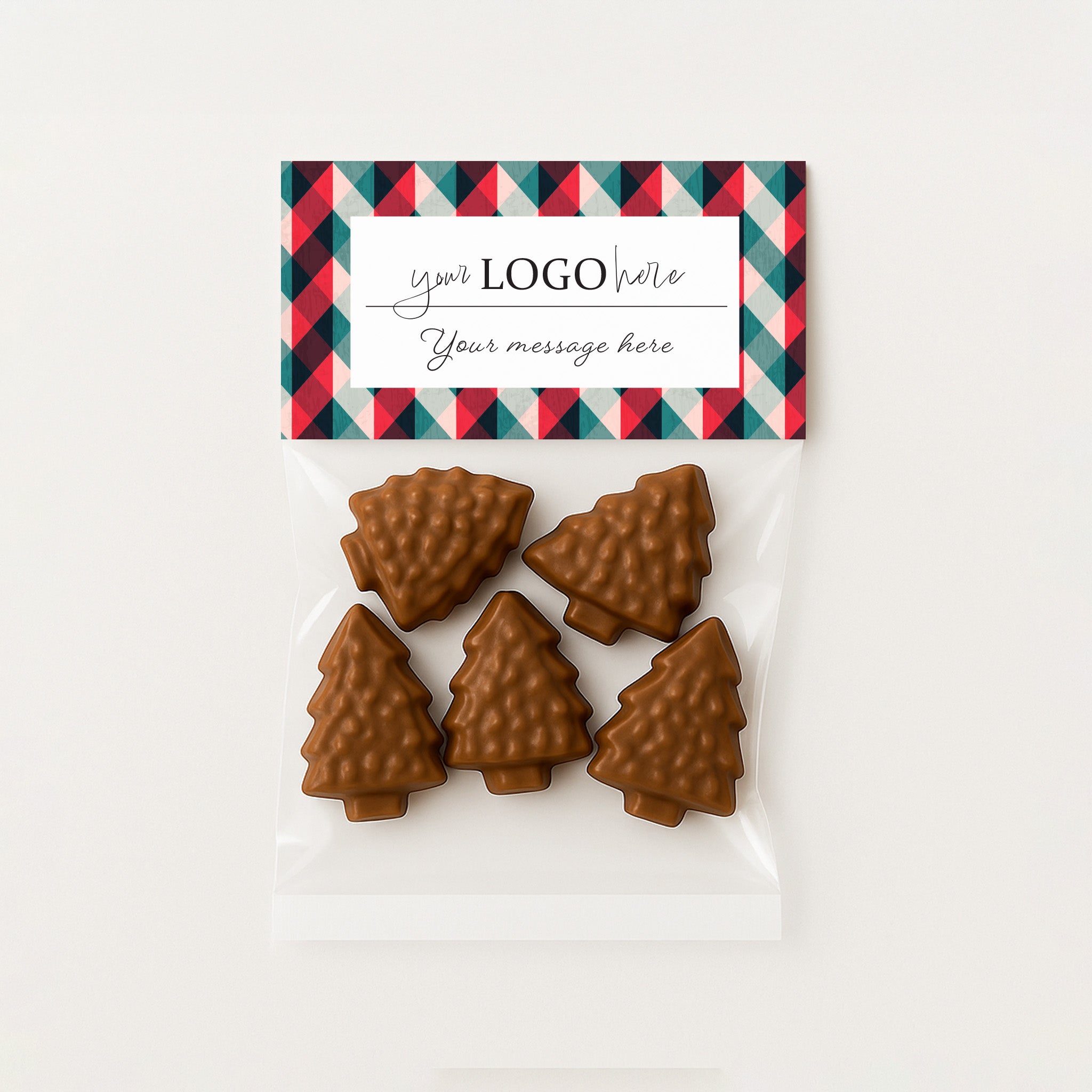 Corporate Christmas Gifts, Christmas Trees, Bag of 5