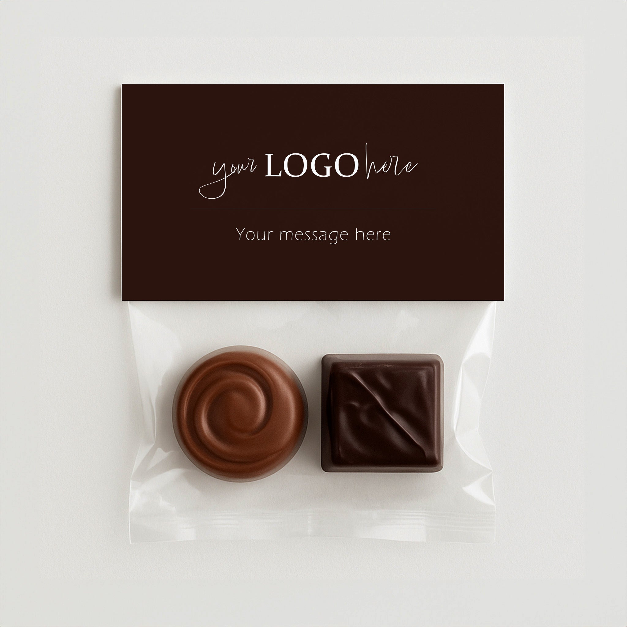 Branded Corporate, Bag of 2 Chocolates