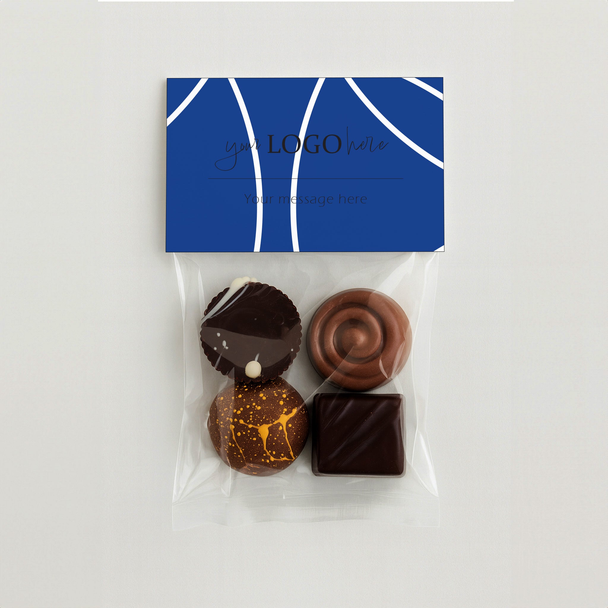 Branded Corporate, Bag of 4 Chocolates
