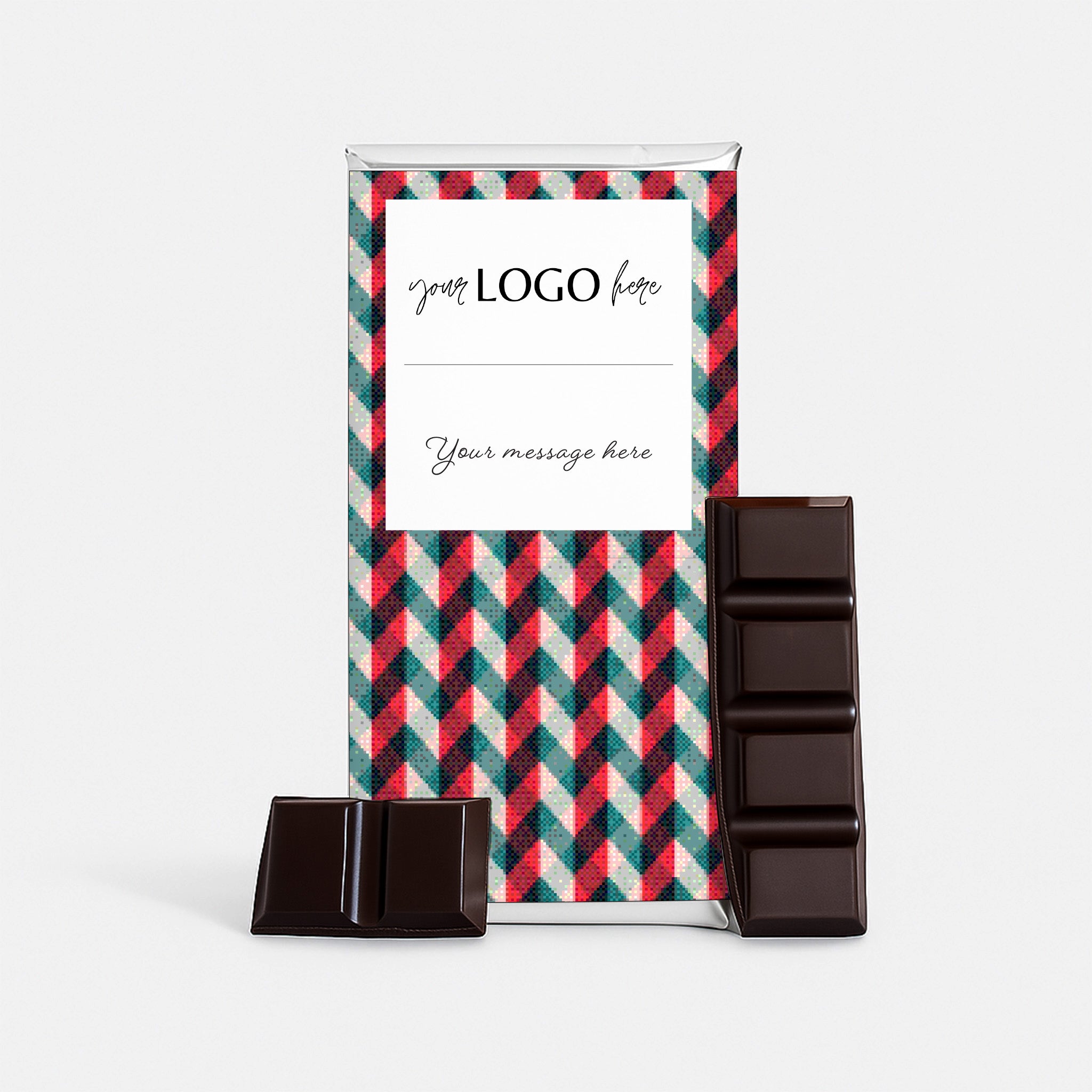 Christmas Corporate Gift, Chocolate Bar 80g