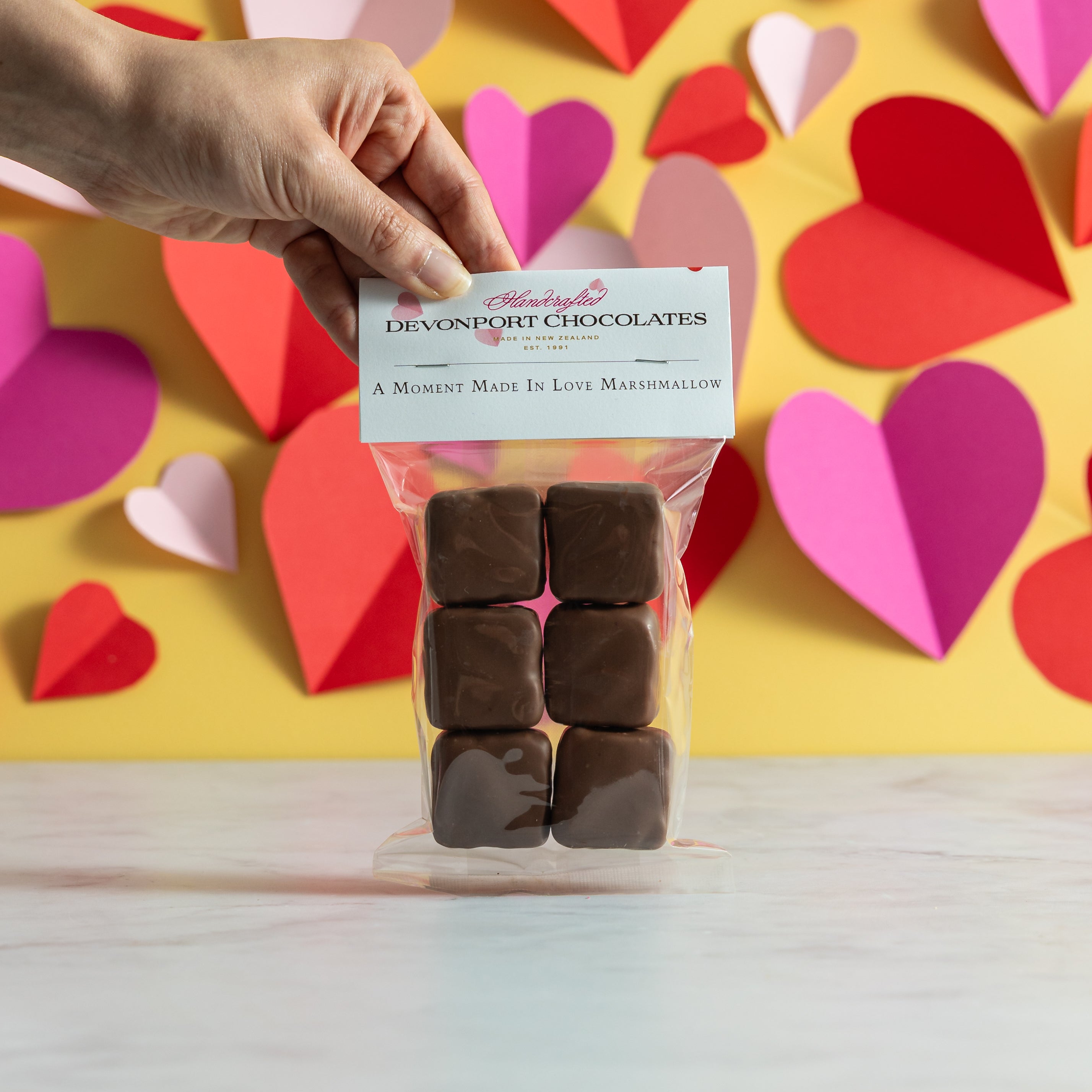 Valentine's, Milk Chocolate Covered Strawberry Marshmallow