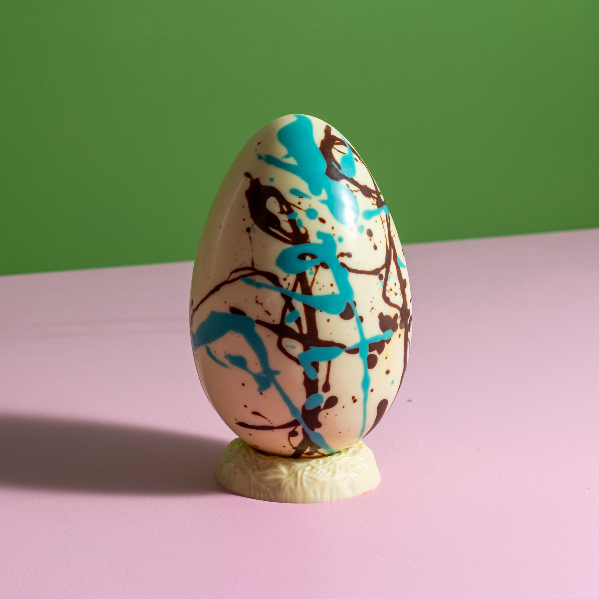 Easter Egg, Graffiti, White Chocolate