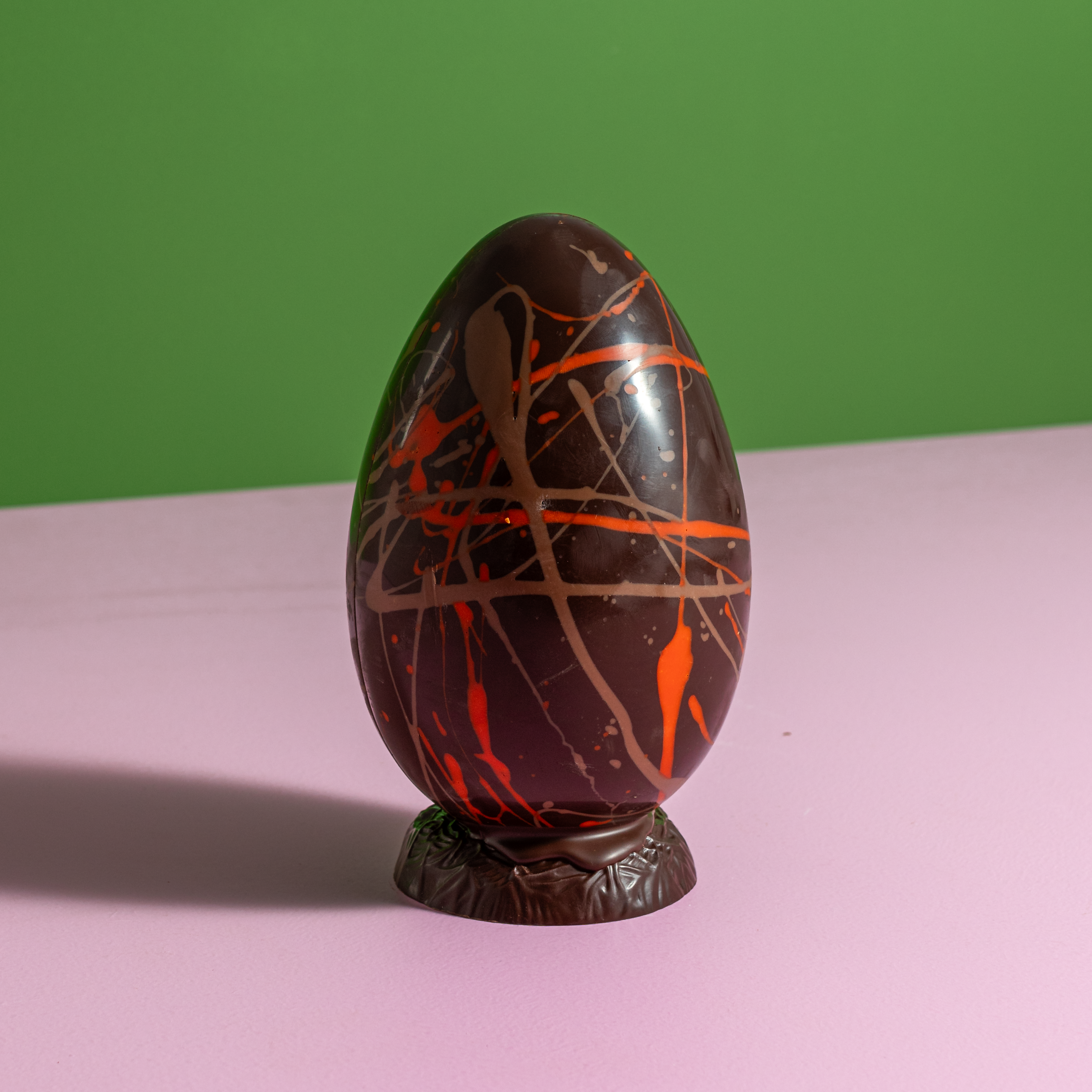 Easter Egg, Graffiti, Dark Chocolate