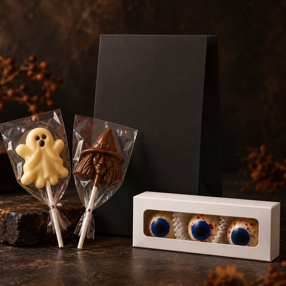 Halloween, Gift Bag, Black