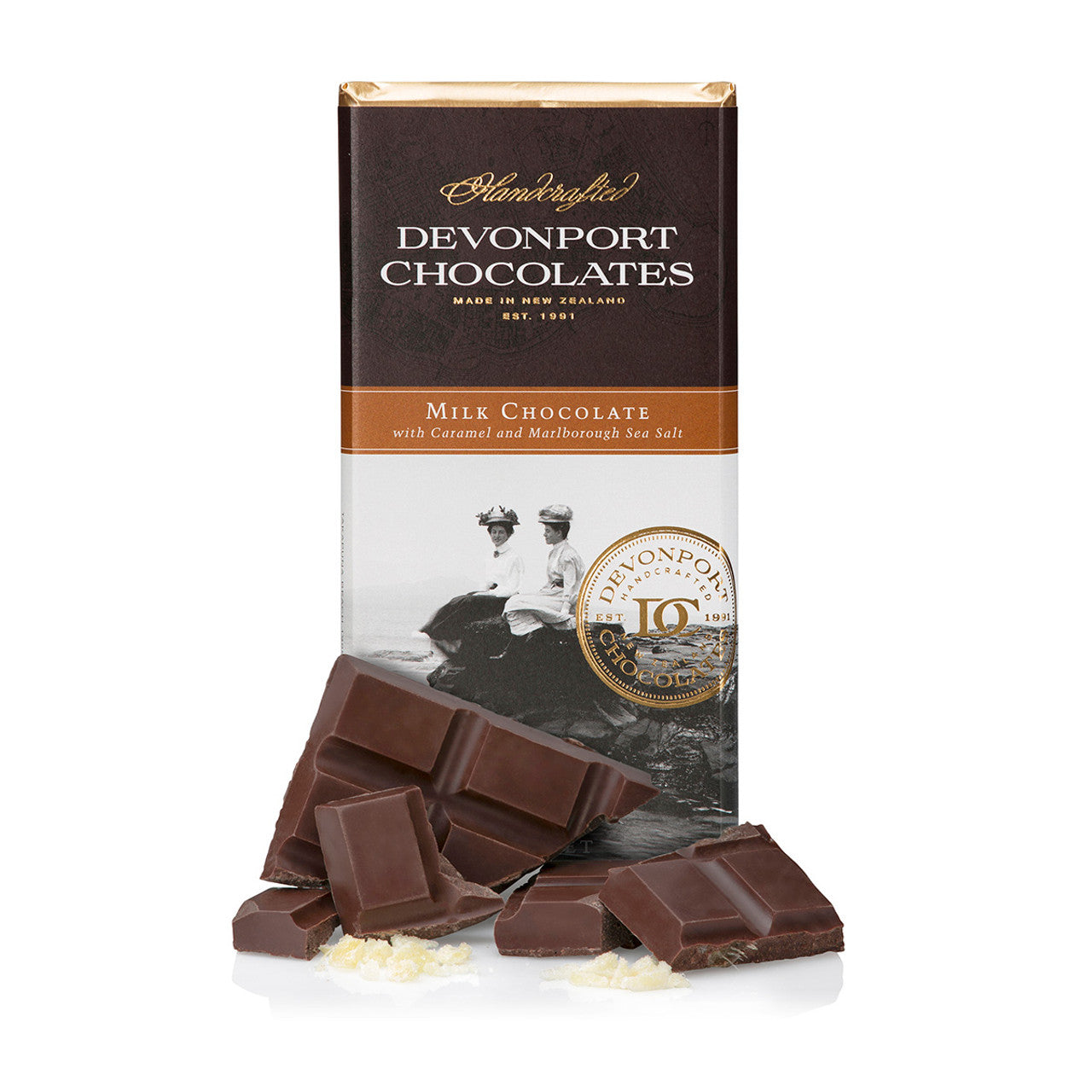 Heritage Chocolate Bar, Salted Caramel